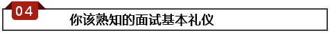 面试基本礼仪 